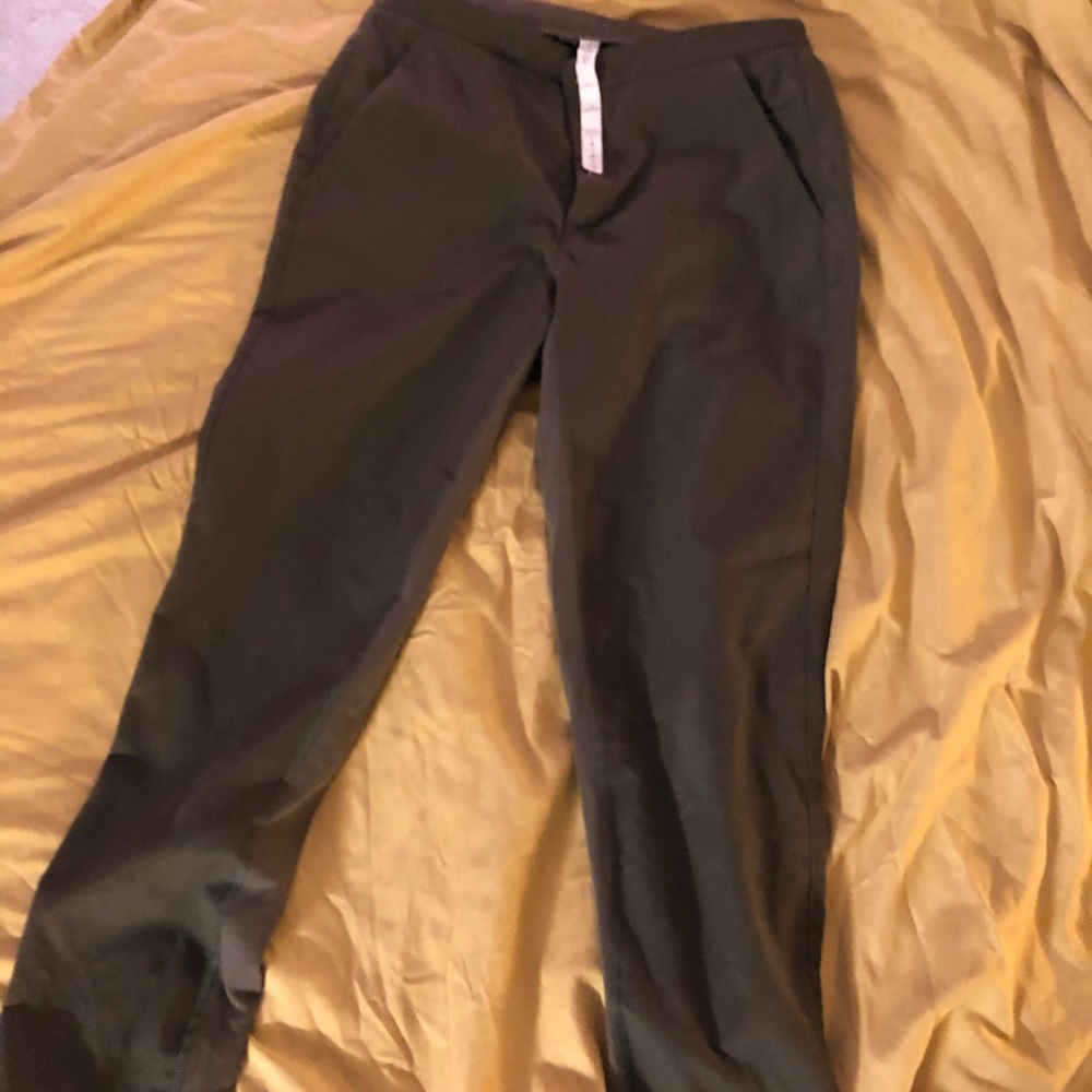 LuLu Lemon dress slacks dark green